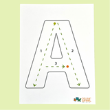 Tracing Cards - Uppercase and Lowercase Letters