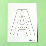 Tracing Cards - Uppercase Letters